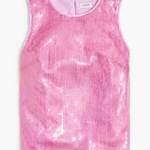 J. Crew Factory Sequin Shell Top
